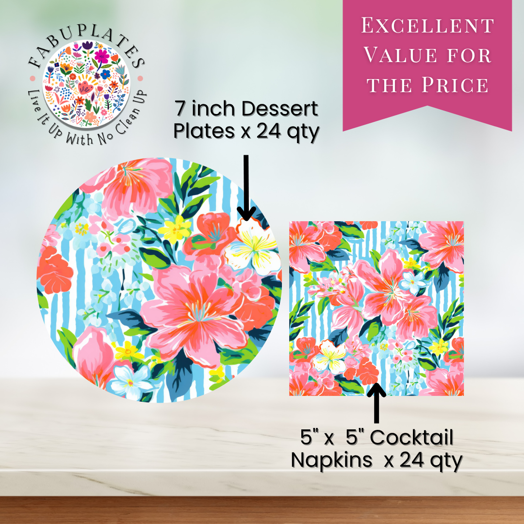 "Preppy Hibiscus"
