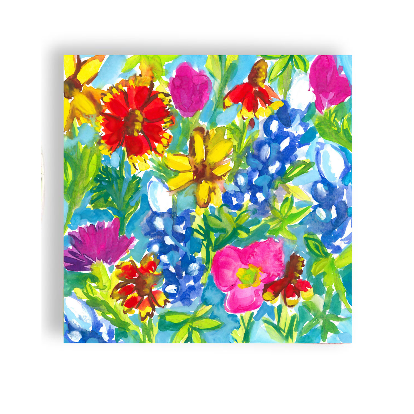 Wildflowers Cocktail Napkin