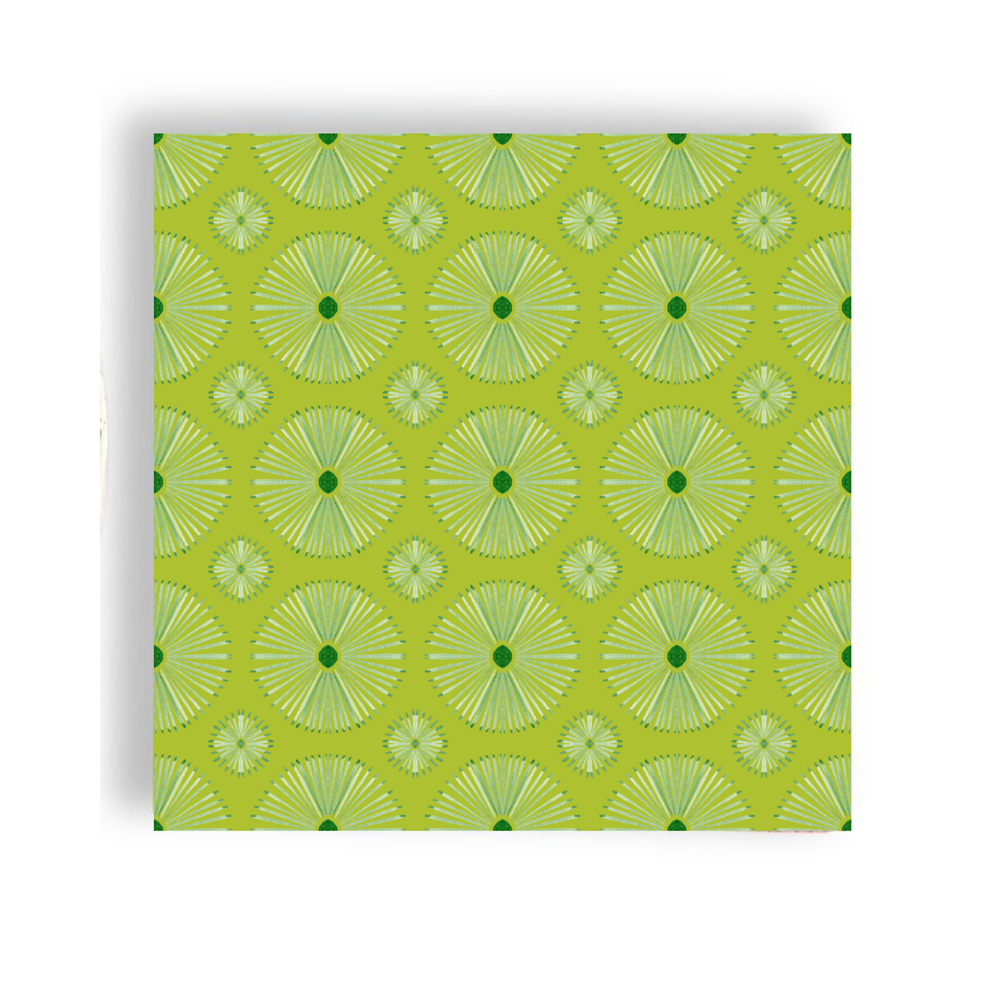 Groovy Green Cocktail Napkin