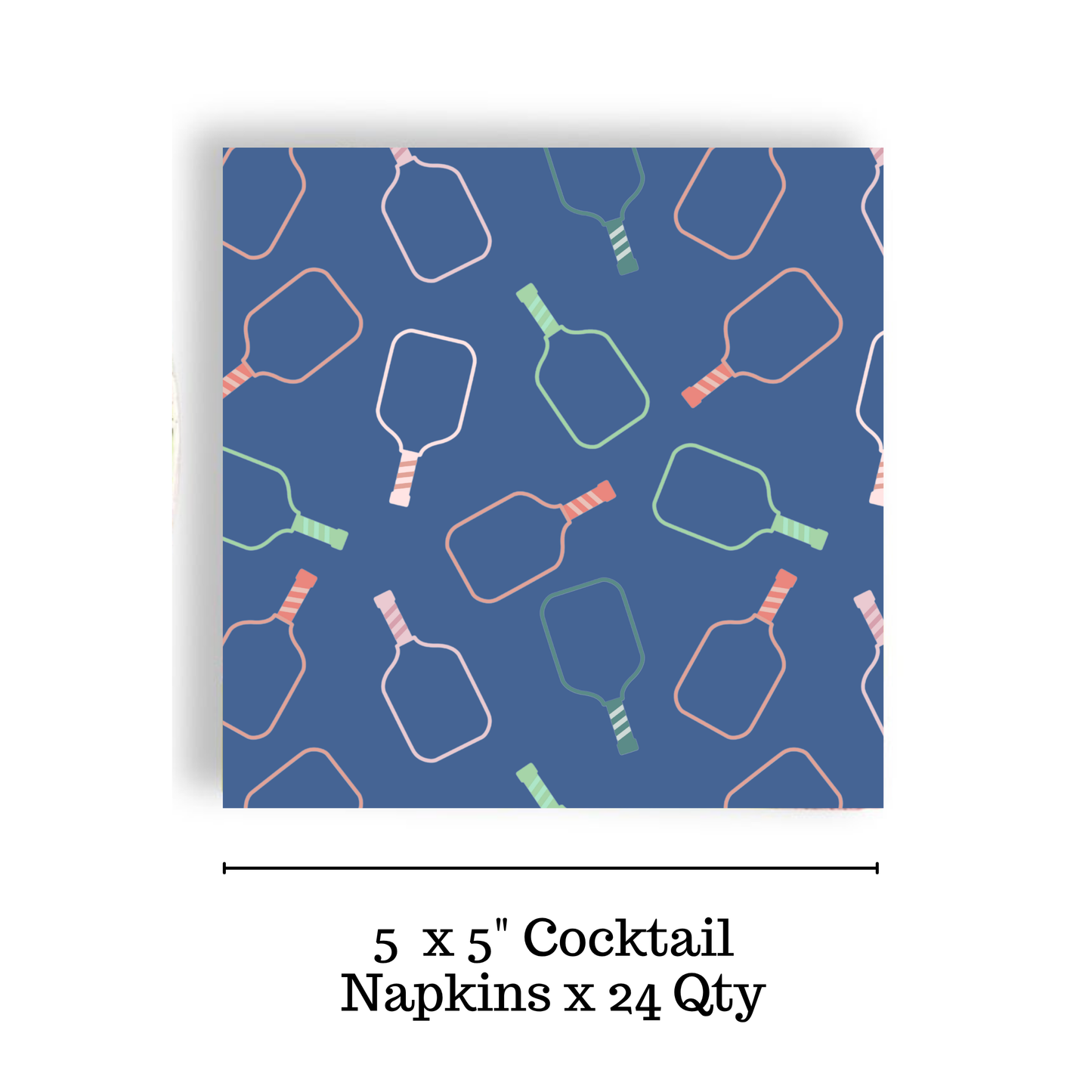 Pickleball Cocktail Napkin