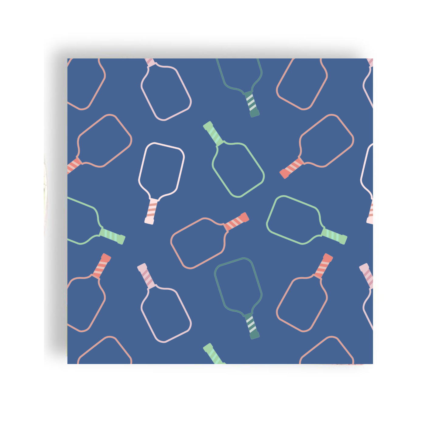 Pickleball Cocktail Napkin