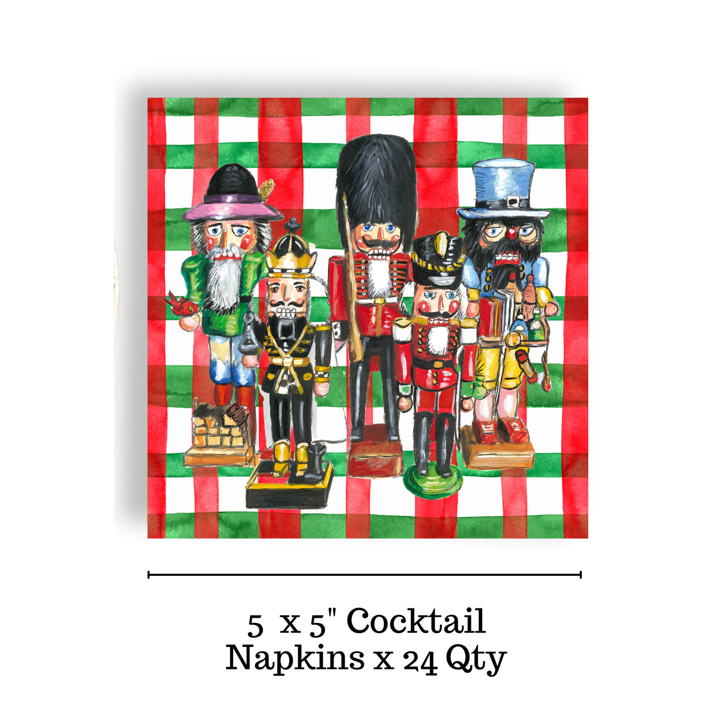 Nutcracker Hangout Cocktail Napkin
