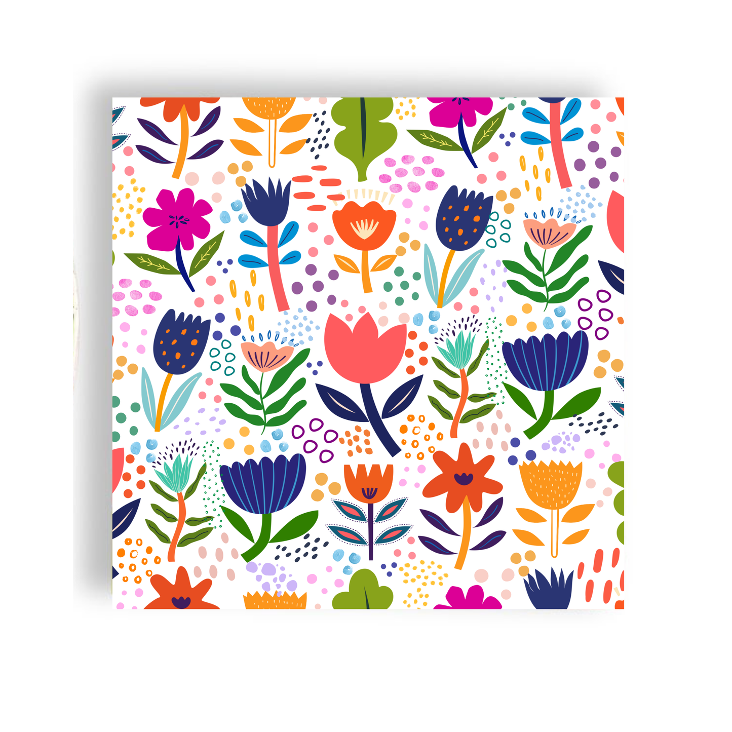 Blossoming Medley Cocktail Napkin
