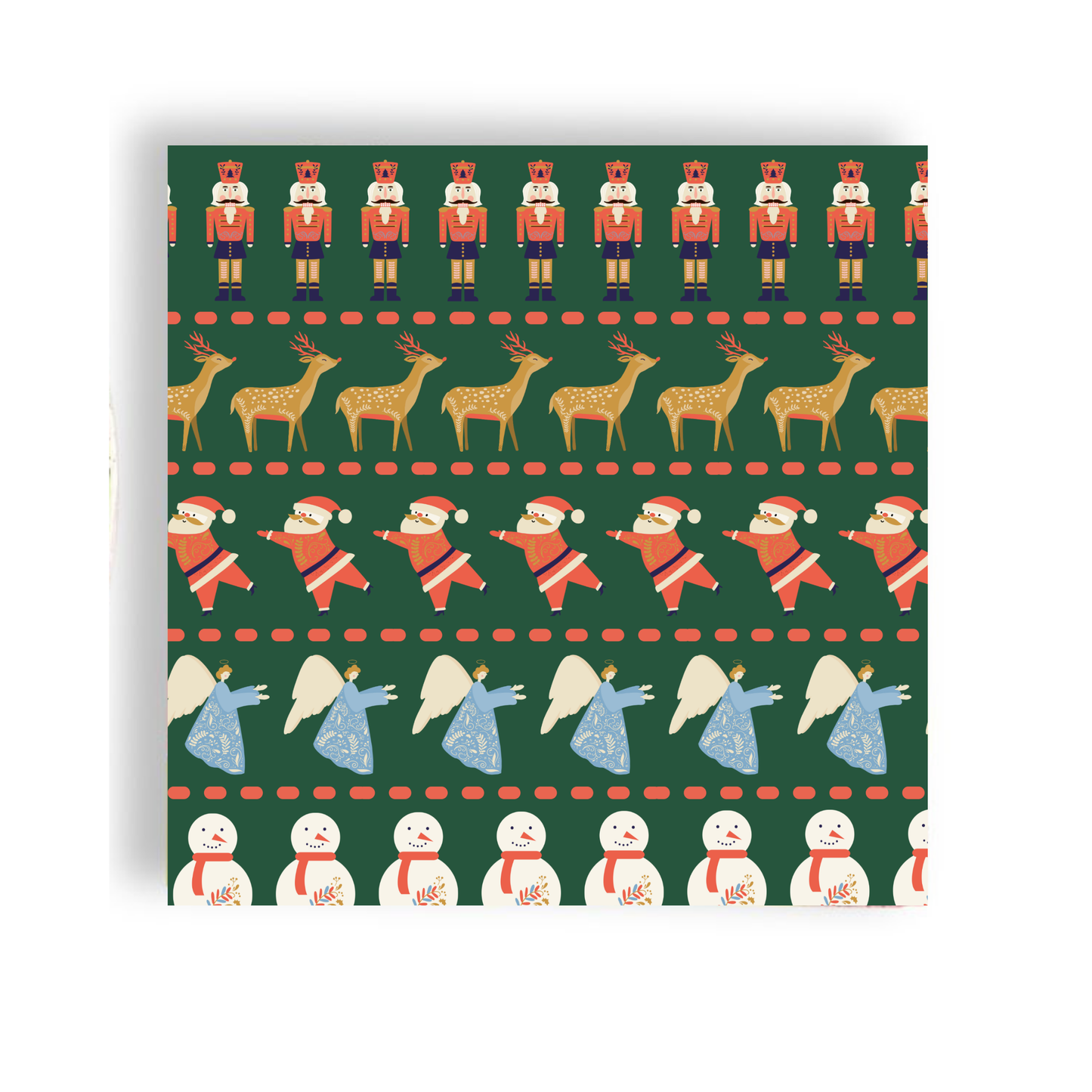 Feliz Navidad Cocktail Napkin