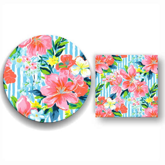 "Preppy Hibiscus"