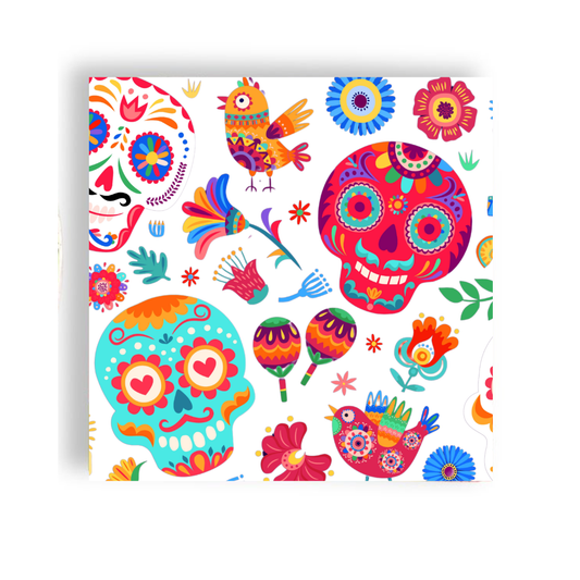 Sugar Skulls Cocktail Napkin