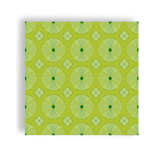 Groovy Green Cocktail Napkin