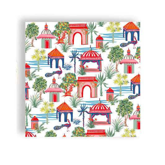 Chinoiserie Cocktail Napkin