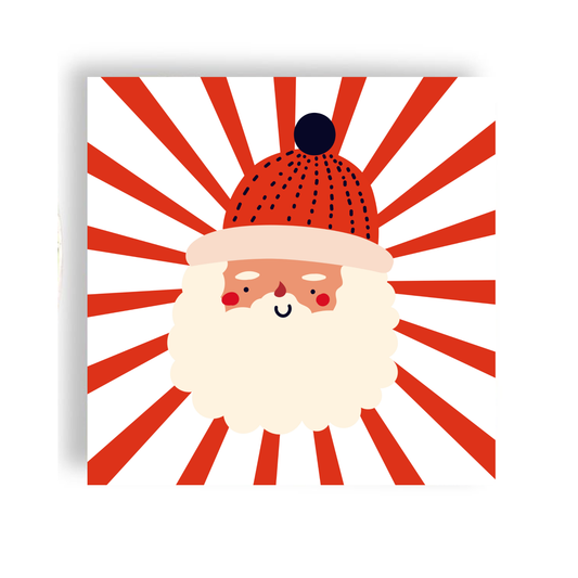 Kris Kringle Cocktail Napkin