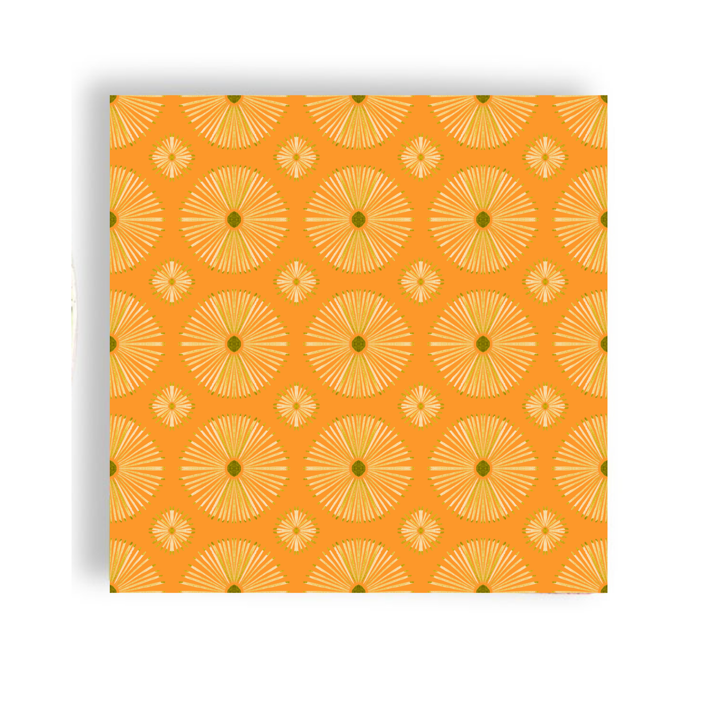 Groovy Orange Cocktail Napkin