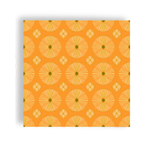 Groovy Orange Cocktail Napkin