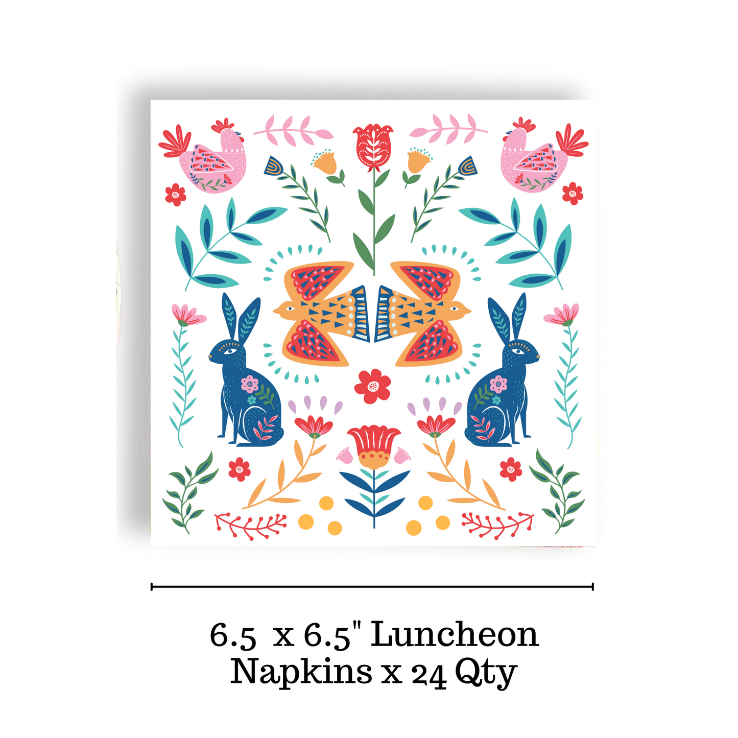 Whimsical Wildlife Luncheon Napkin