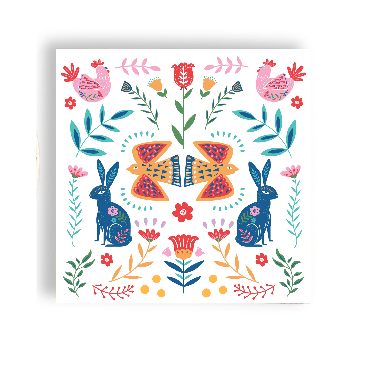 Whimsical Wildlife Luncheon Napkin