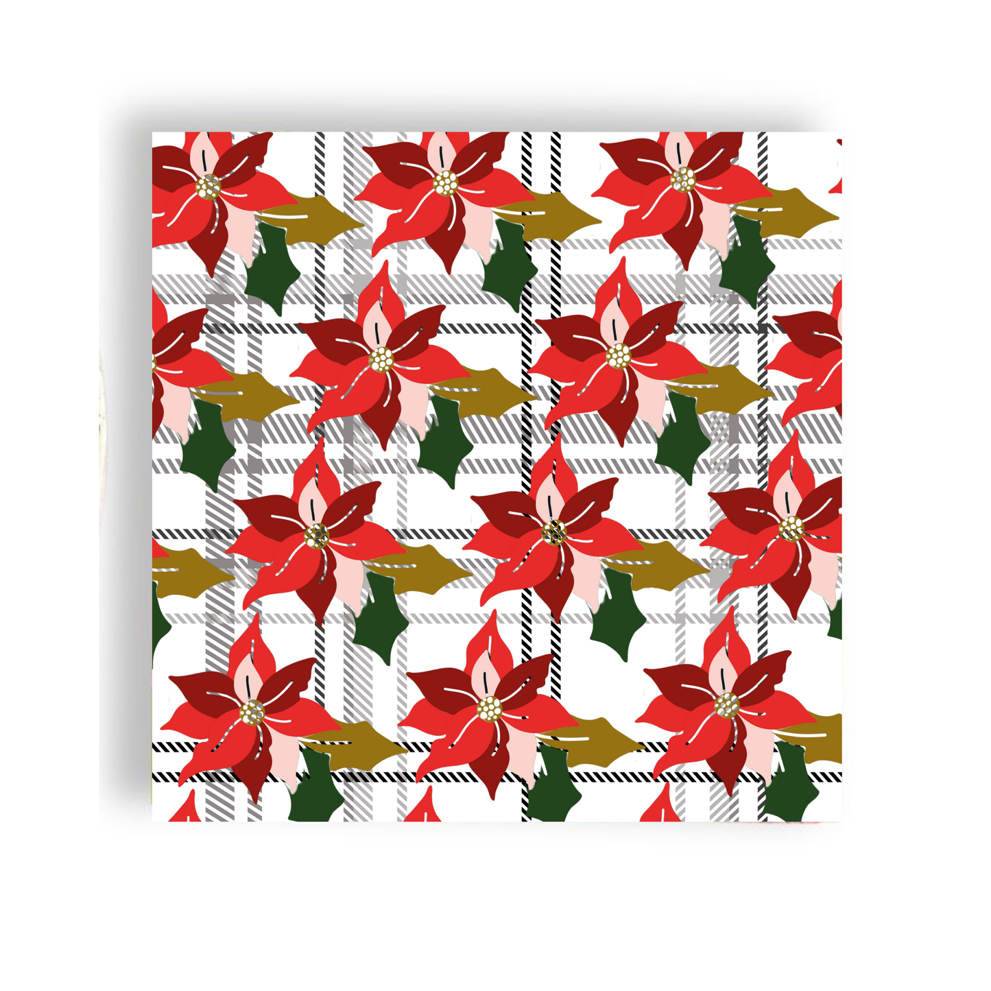 "Pretty Poinsettias"